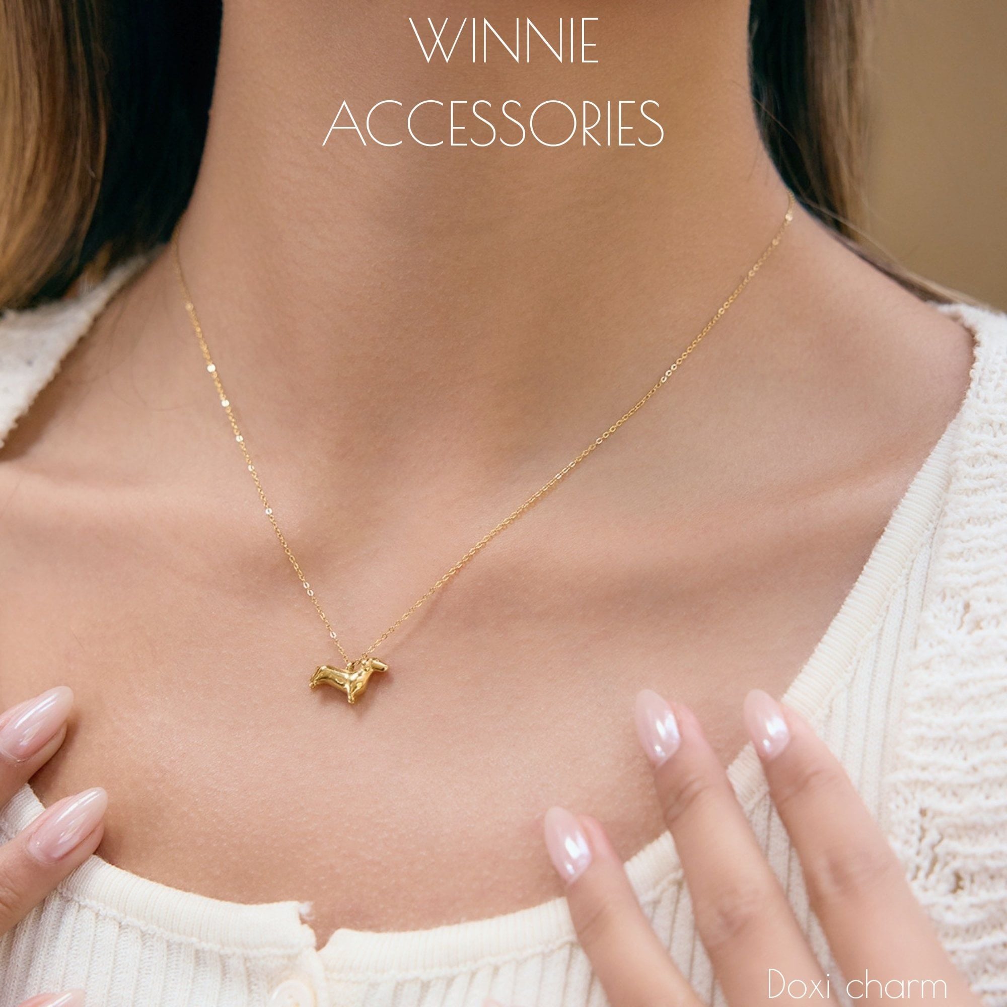  Dây chuyền Titan Doxi charm 