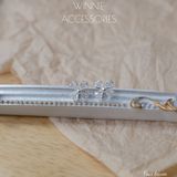  Hoa tai Bạc S925 Four leaves 