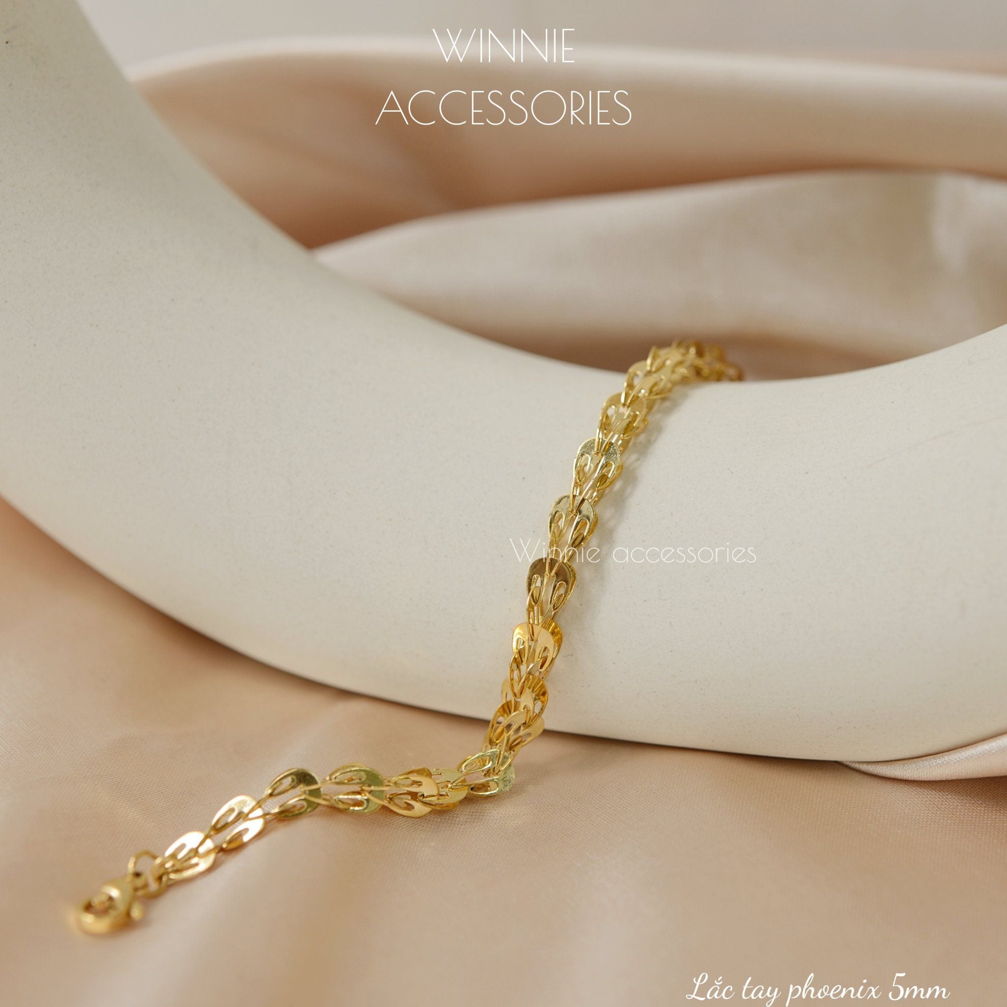  Lắc tay Titan Phoenix 5mm 