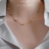  Dây chuyền titan Đa diện nhỏ 