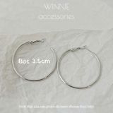  Hoa tai Titan Hoop 3.5cm 