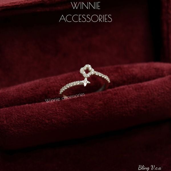  Nhẫn Bạc S925 Bling VCA 