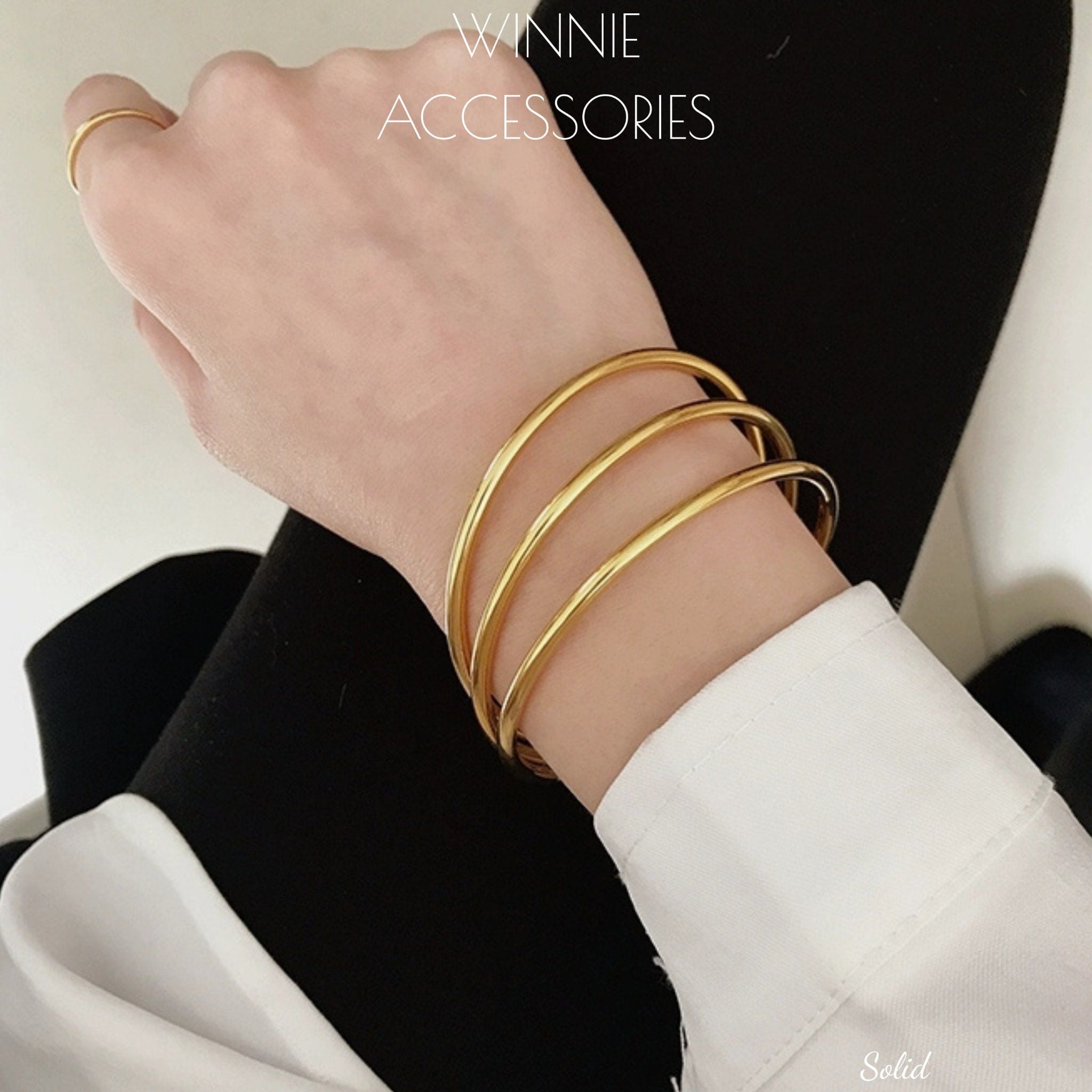  Vòng tay Titan Solid 