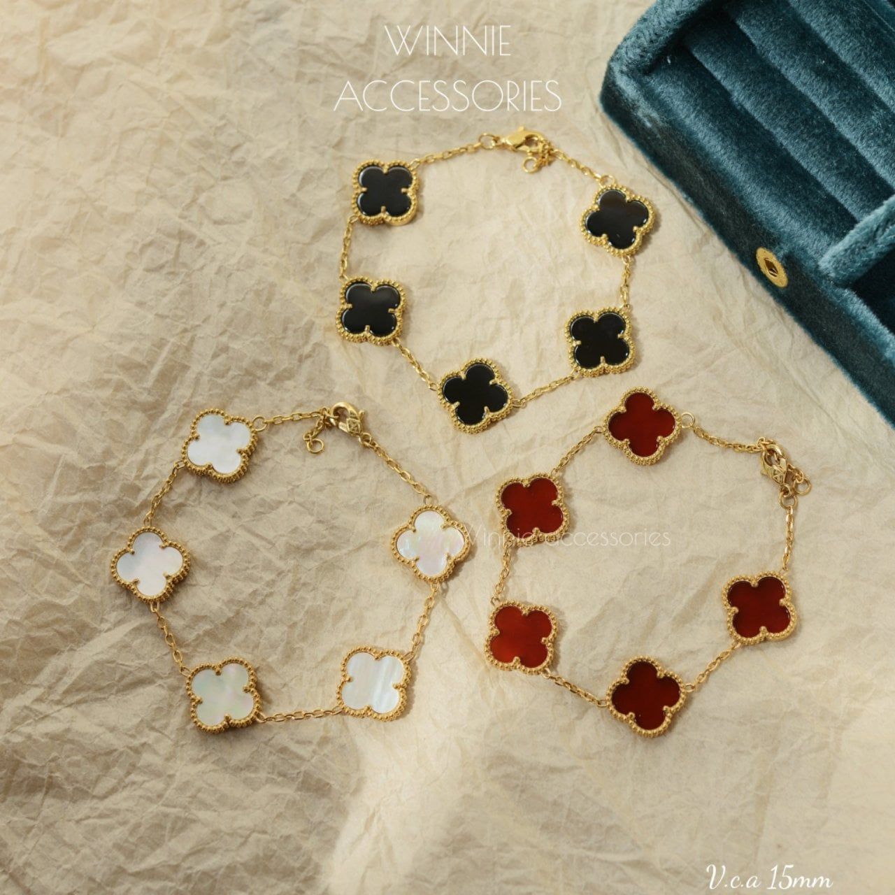  Lắc tay Titan VCA 15mm 