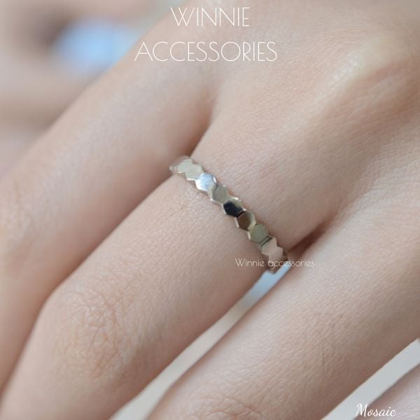  Nhẫn Titan Mosaic B 