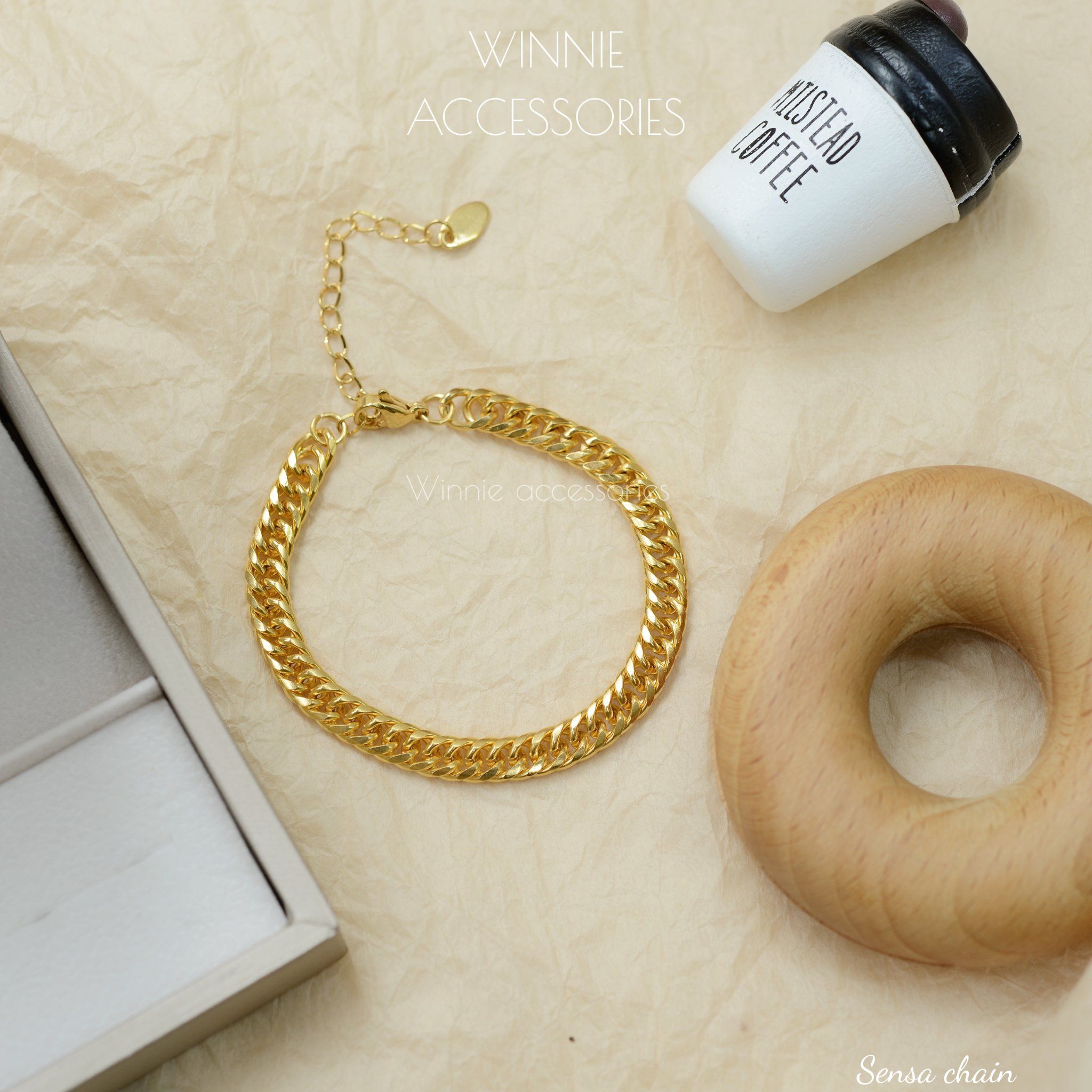  Lắc tay Titan Sensa chain 