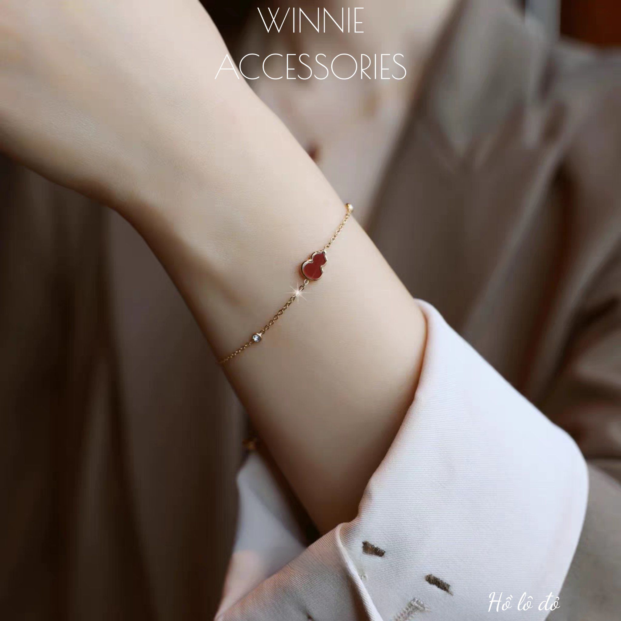  Lắc tay Titan Hồ lô đỏ 