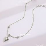  Lắc chân titan Heart peach B 