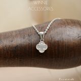  Dây chuyền Bạc S925 VCA xà cừ nhỏ 