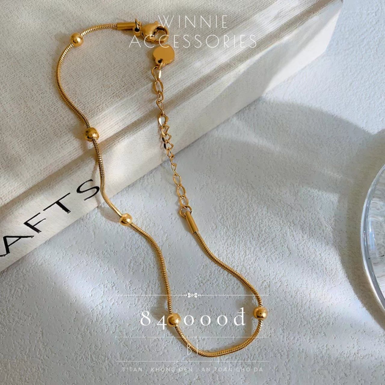  Lắc chân titan Bi VG 