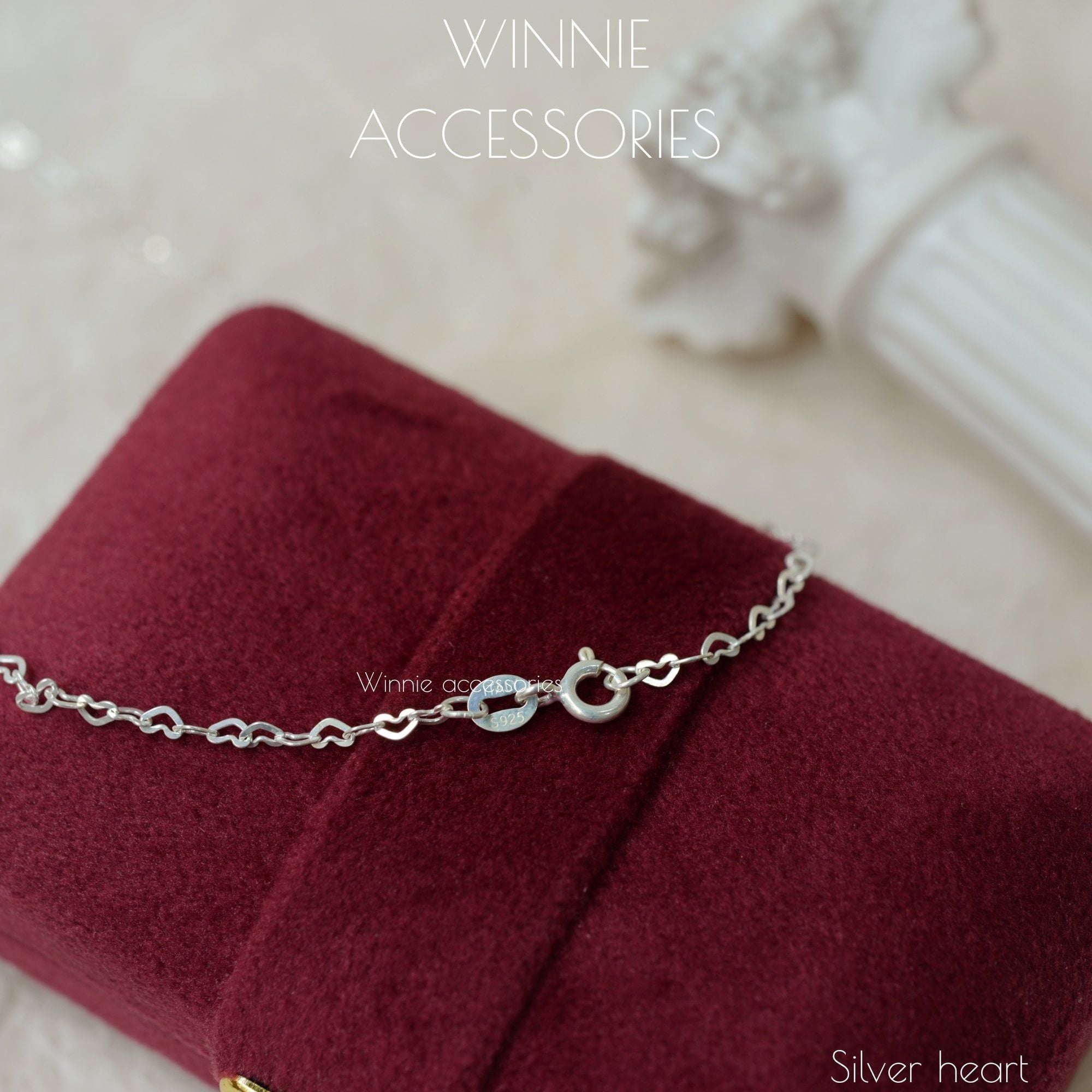  Dây chuyền Bạc S925 Silver heart 