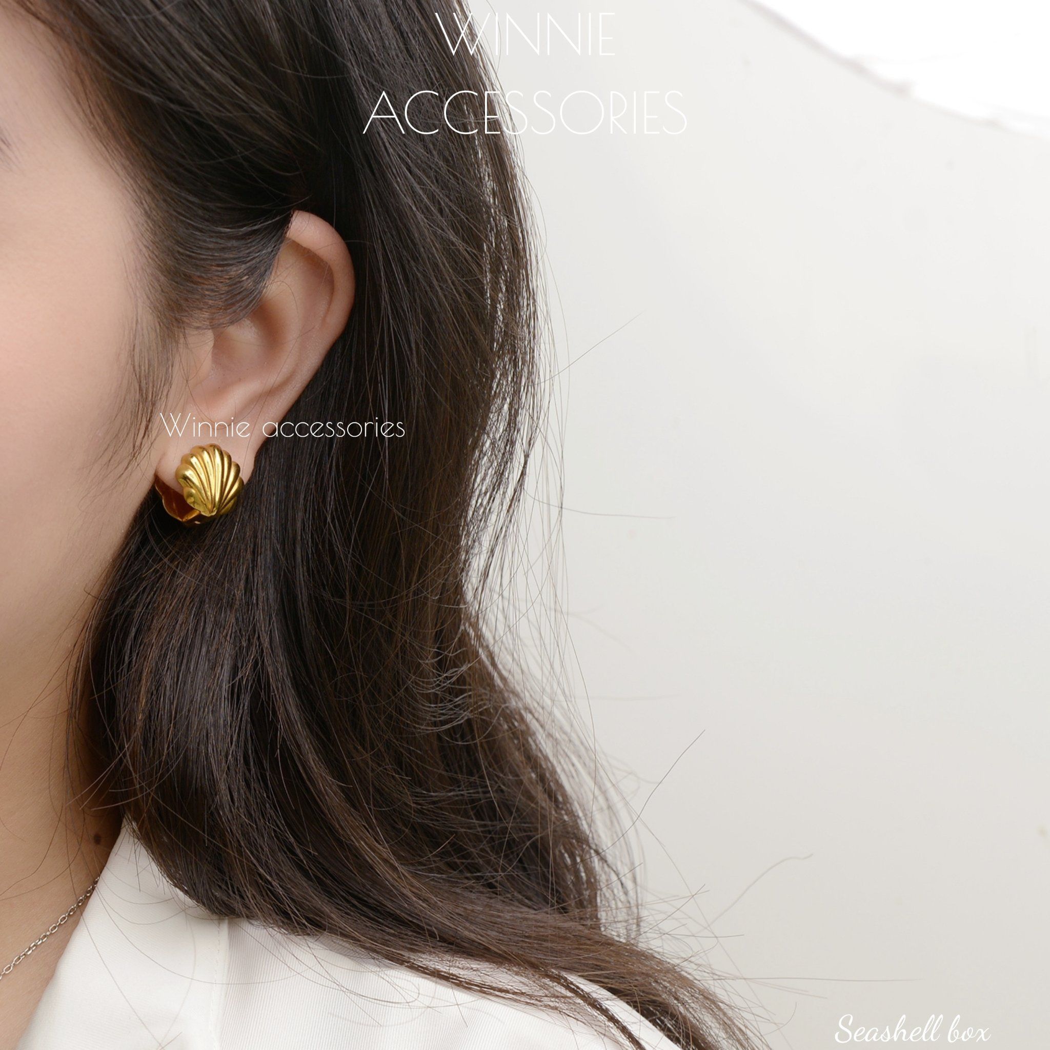  Hoa tai Titan Seashell Box 