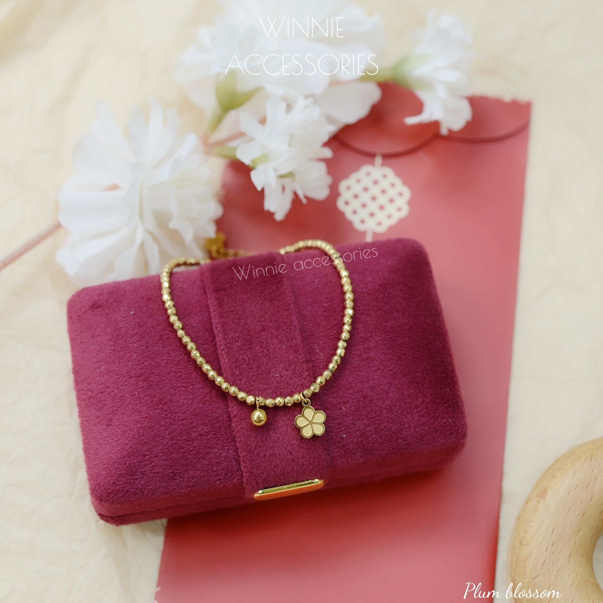  Lắc tay Titan Plum blossom 