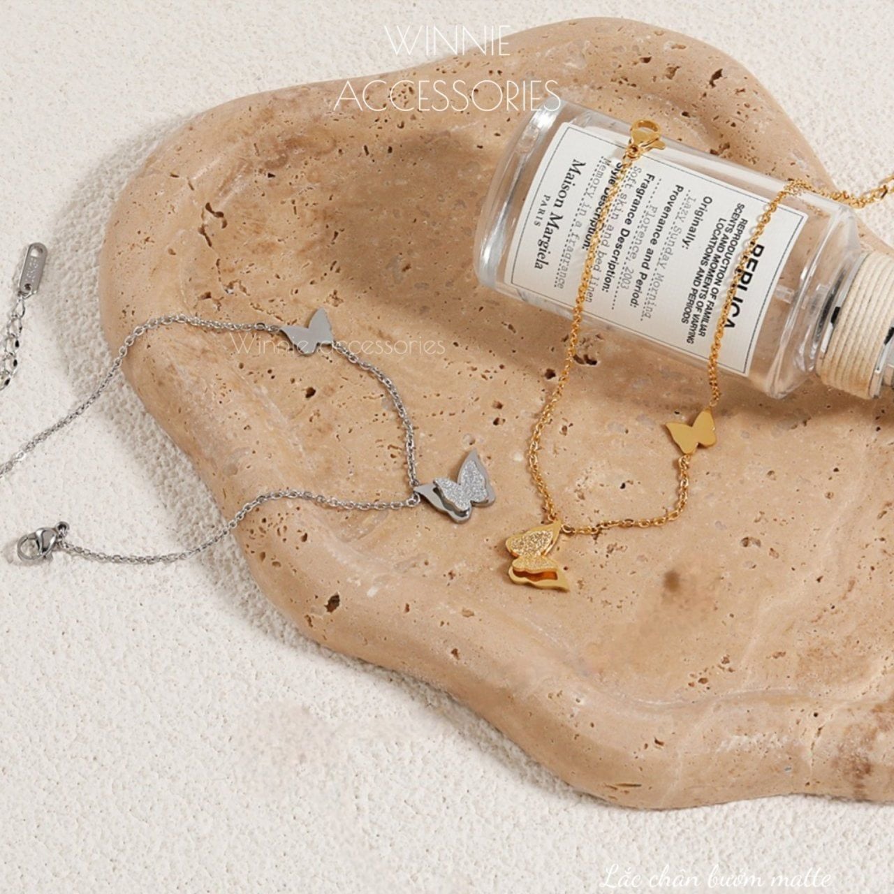  Lắc chân Titan Bướm Matte 