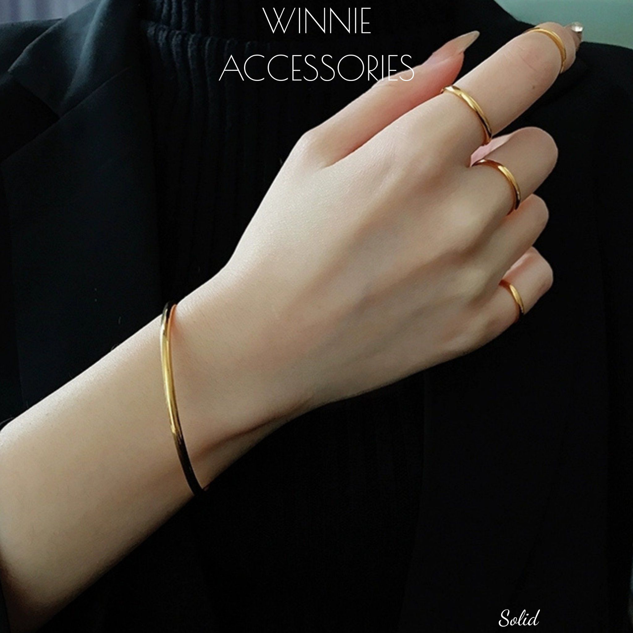  Vòng tay Titan Solid 