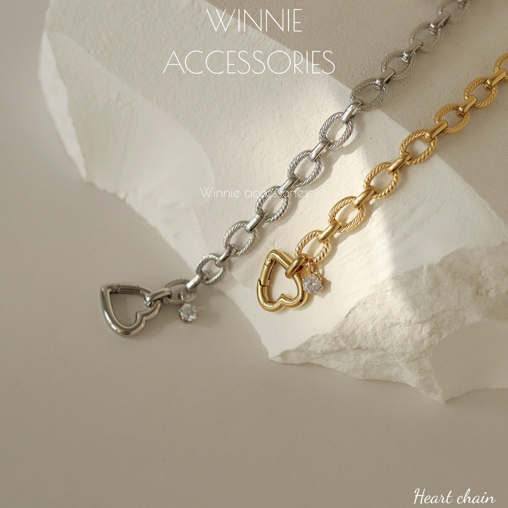  Lắc tay Titan Heart Chain 