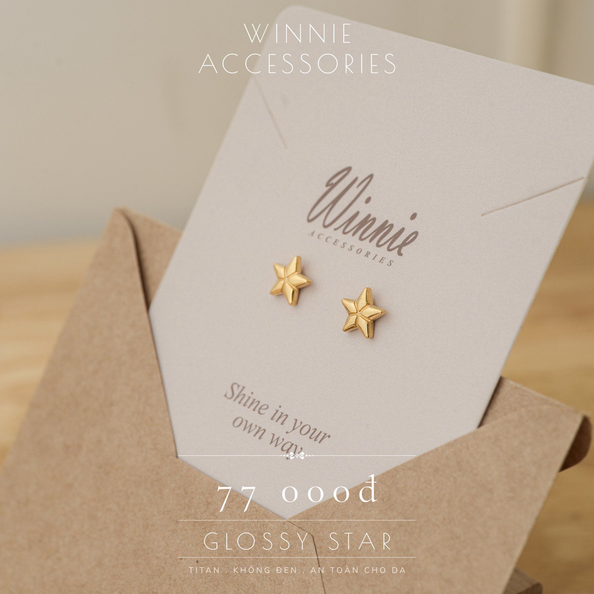  Hoa tai Titan Bi Glossy star 