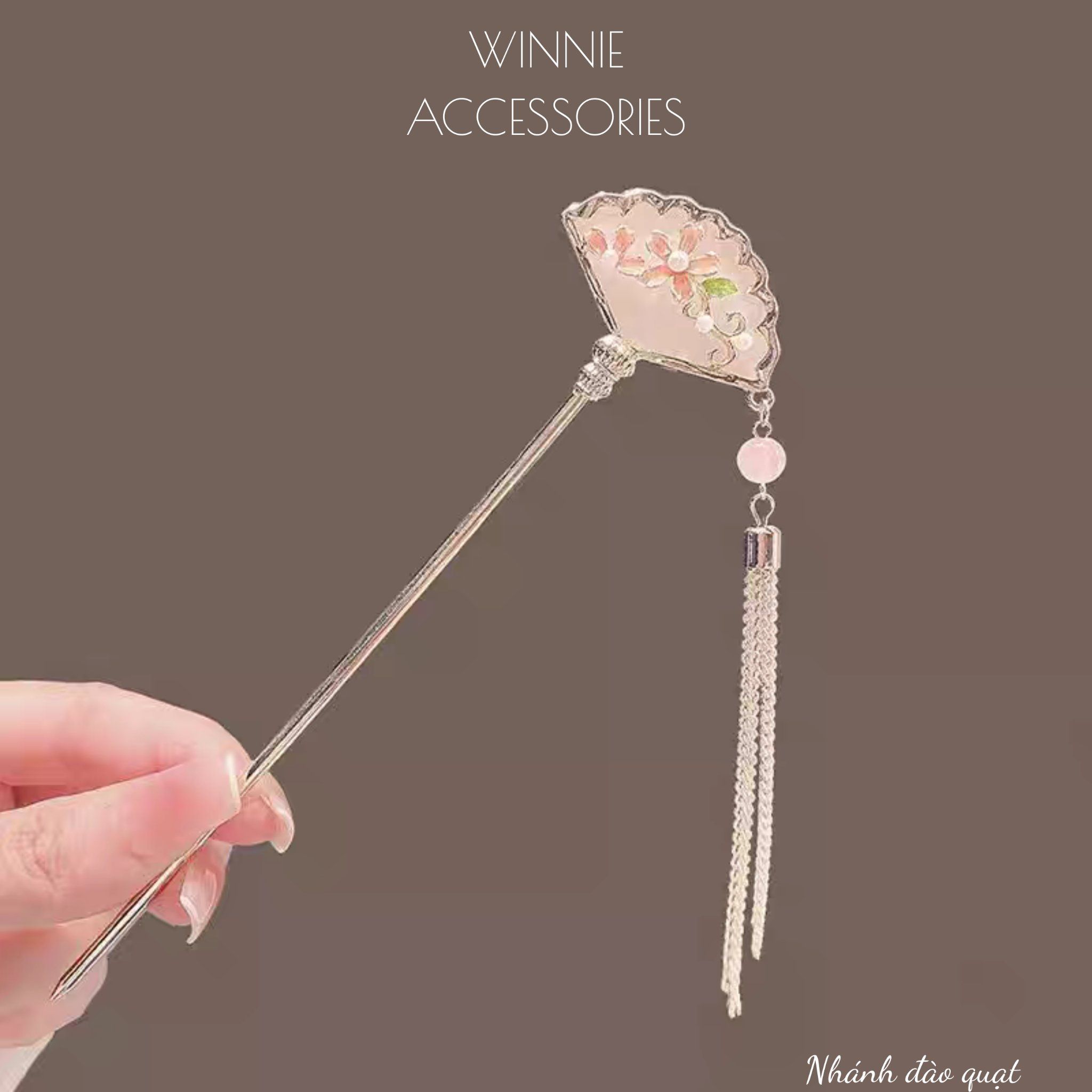  Trâm Nhánh Đào Quạt 