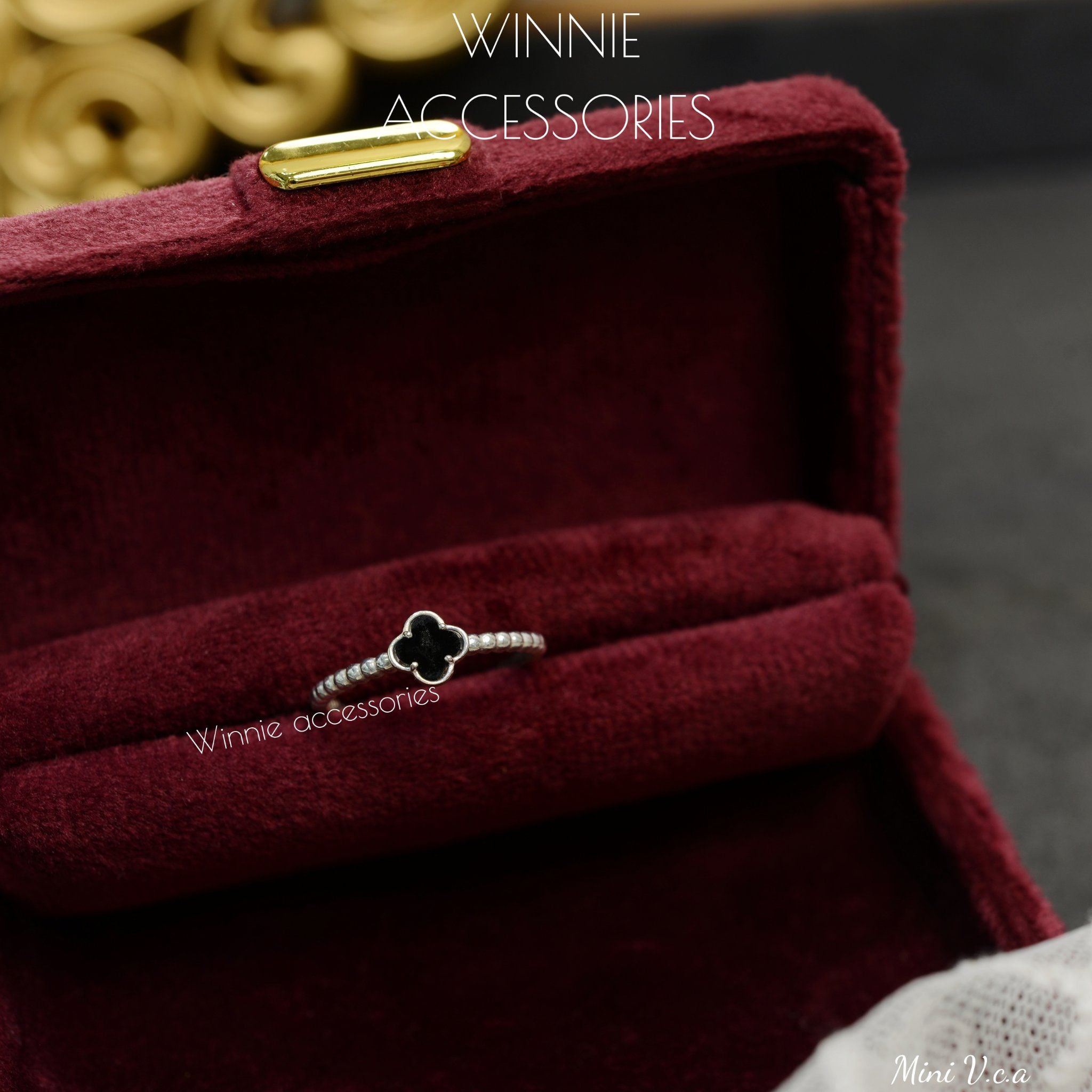  Nhẫn Bạc S925 Mini VCA 