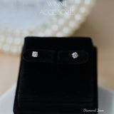  Hoa tai Bạc S925 Diamond 3mm (đá New Zealand) 