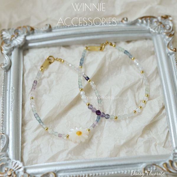  Lắc tay Titan Daisy Flourite 