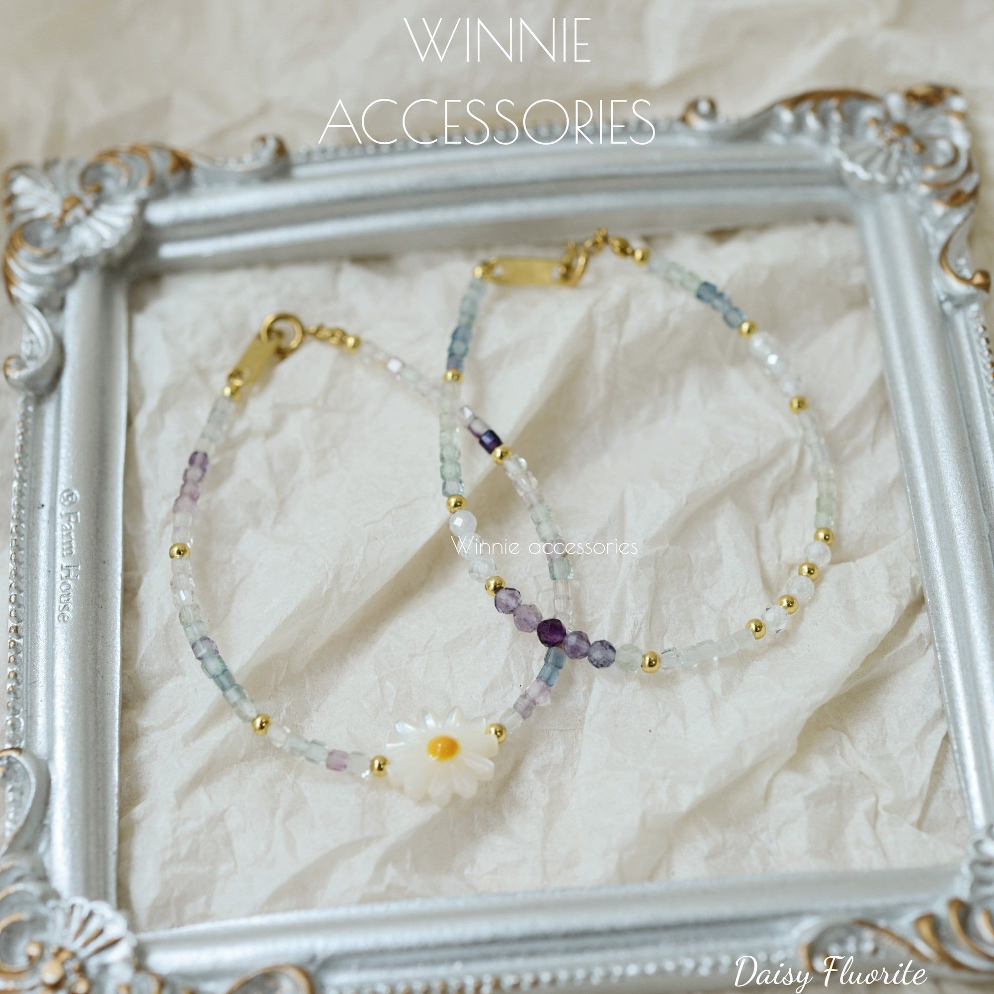  Lắc tay Titan Daisy Flourite 