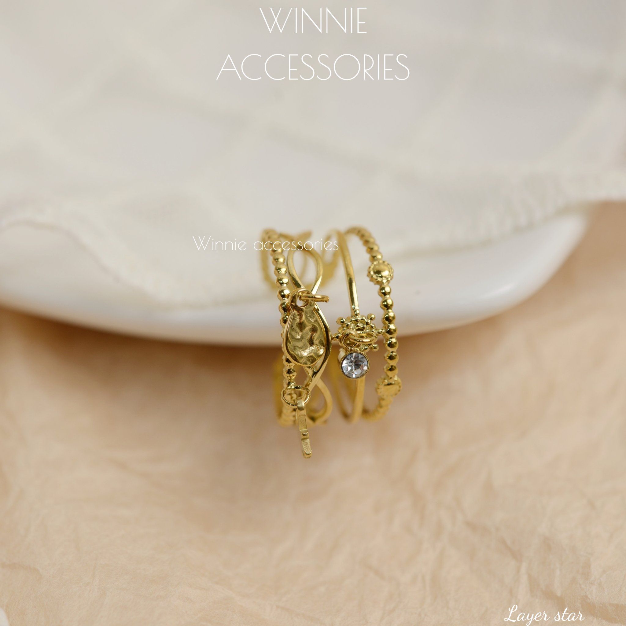  Nhẫn Titan Layer Star 