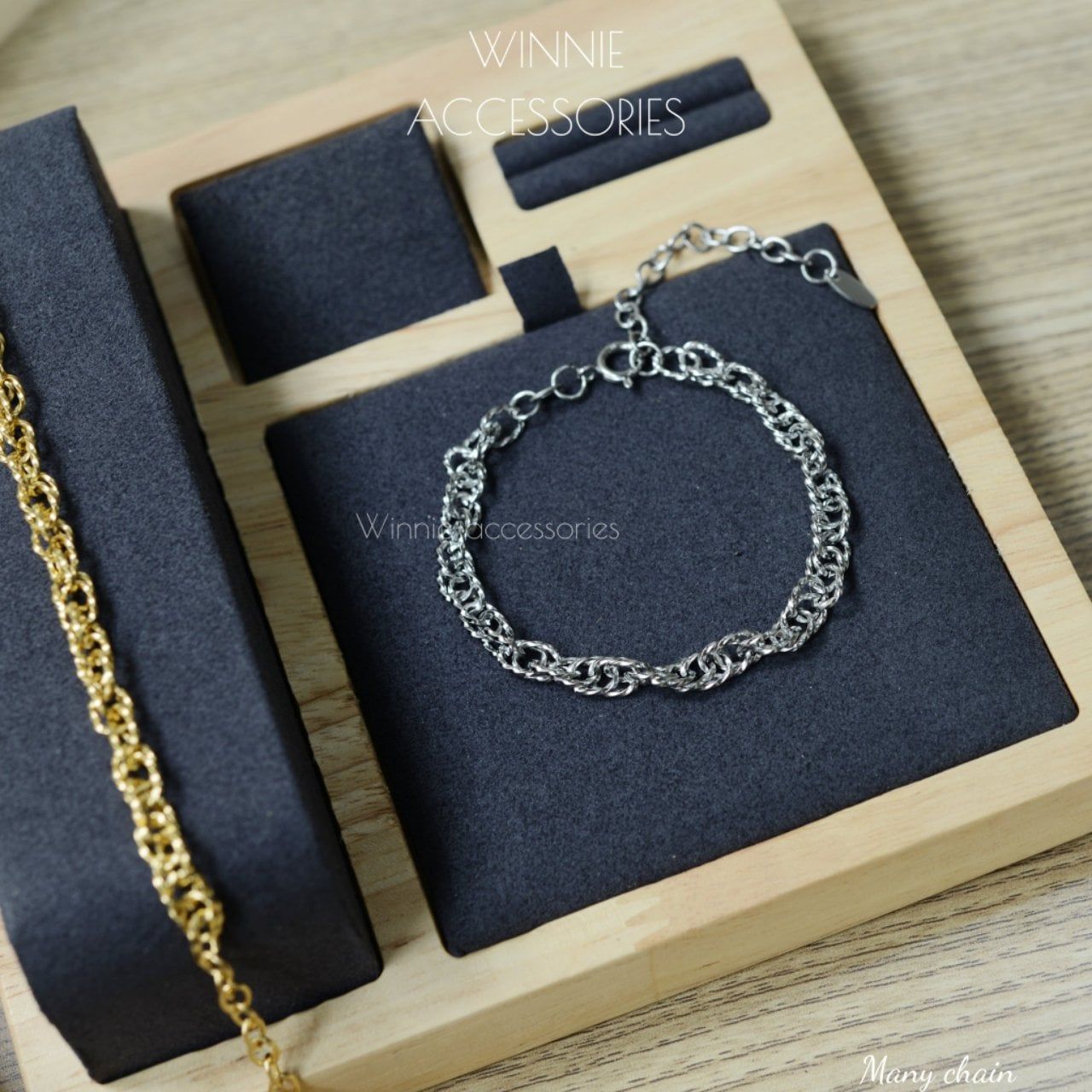  Lắc tay Titan Many Chain 