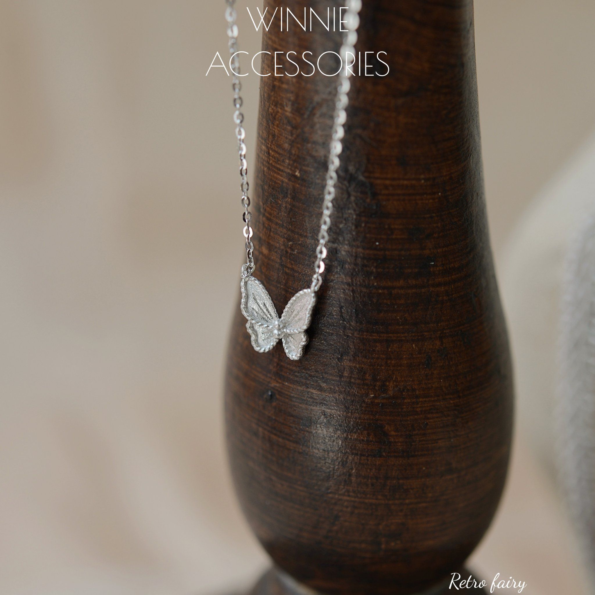  Dây chuyền Bạc S925 Retro fairy 