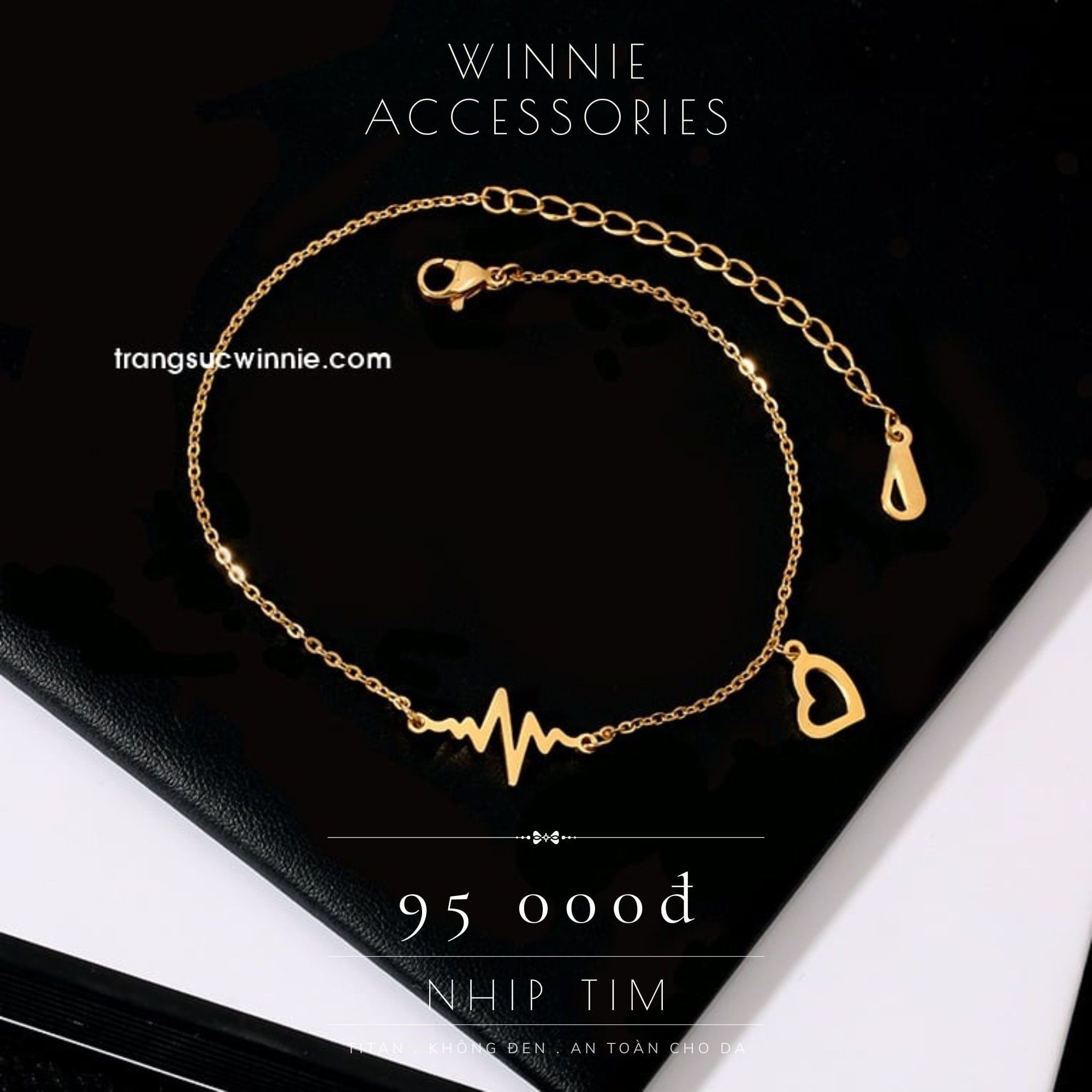  Lắc chân Titan Nhịp tim VG 