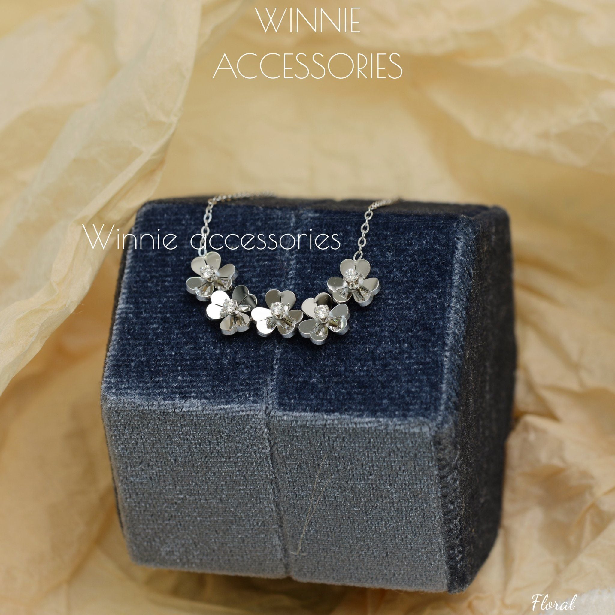  Dây chuyền Titan Floral 