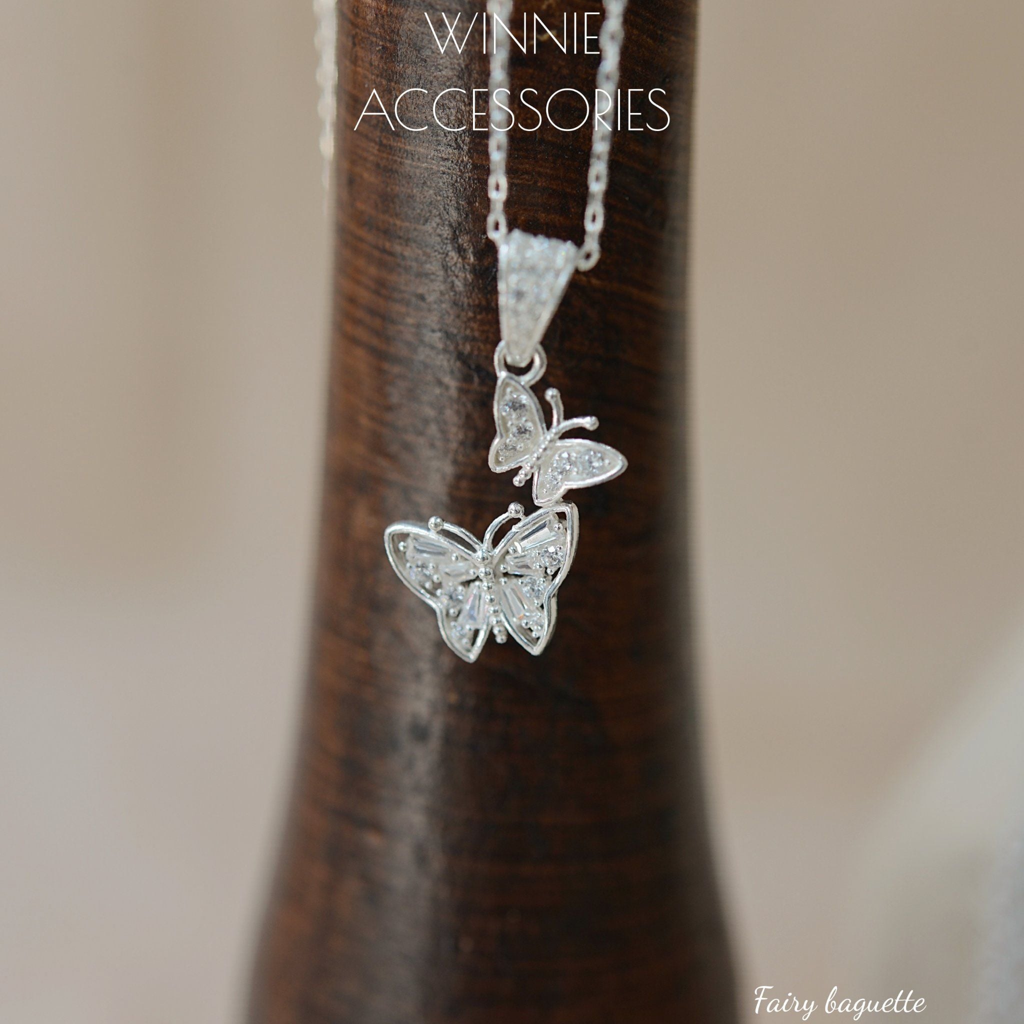  Dây chuyền Bạc S925 Fairy baguette 