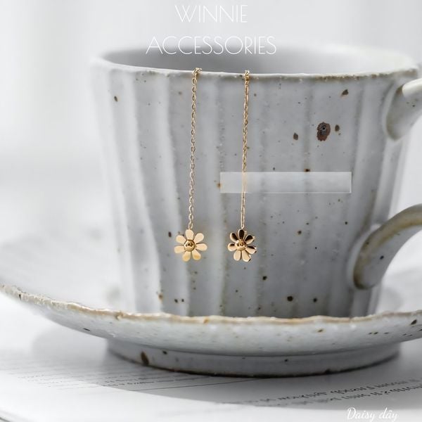  Hoa tai Titan Daisy dây 