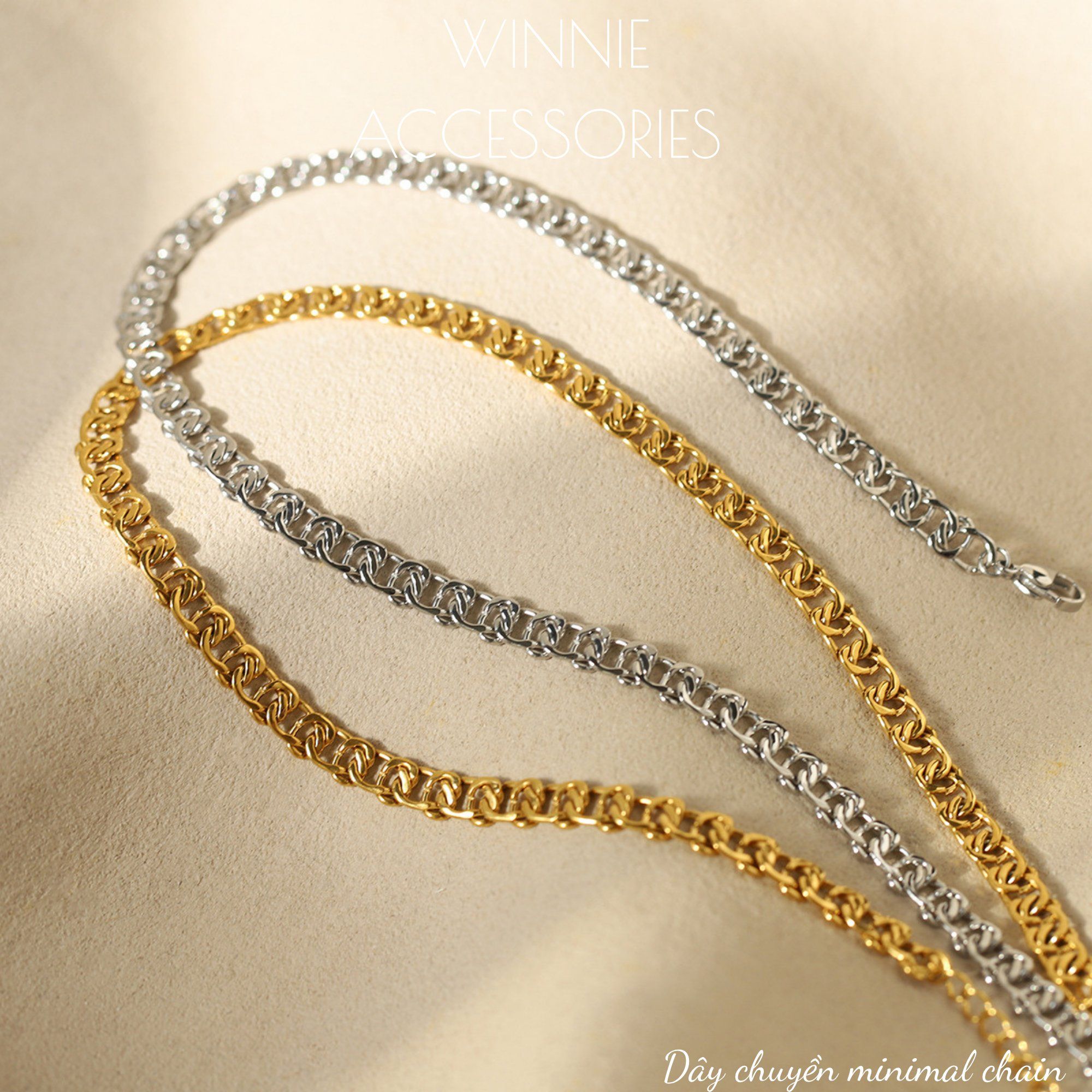  Dây chuyền Titan Minimal Chain 