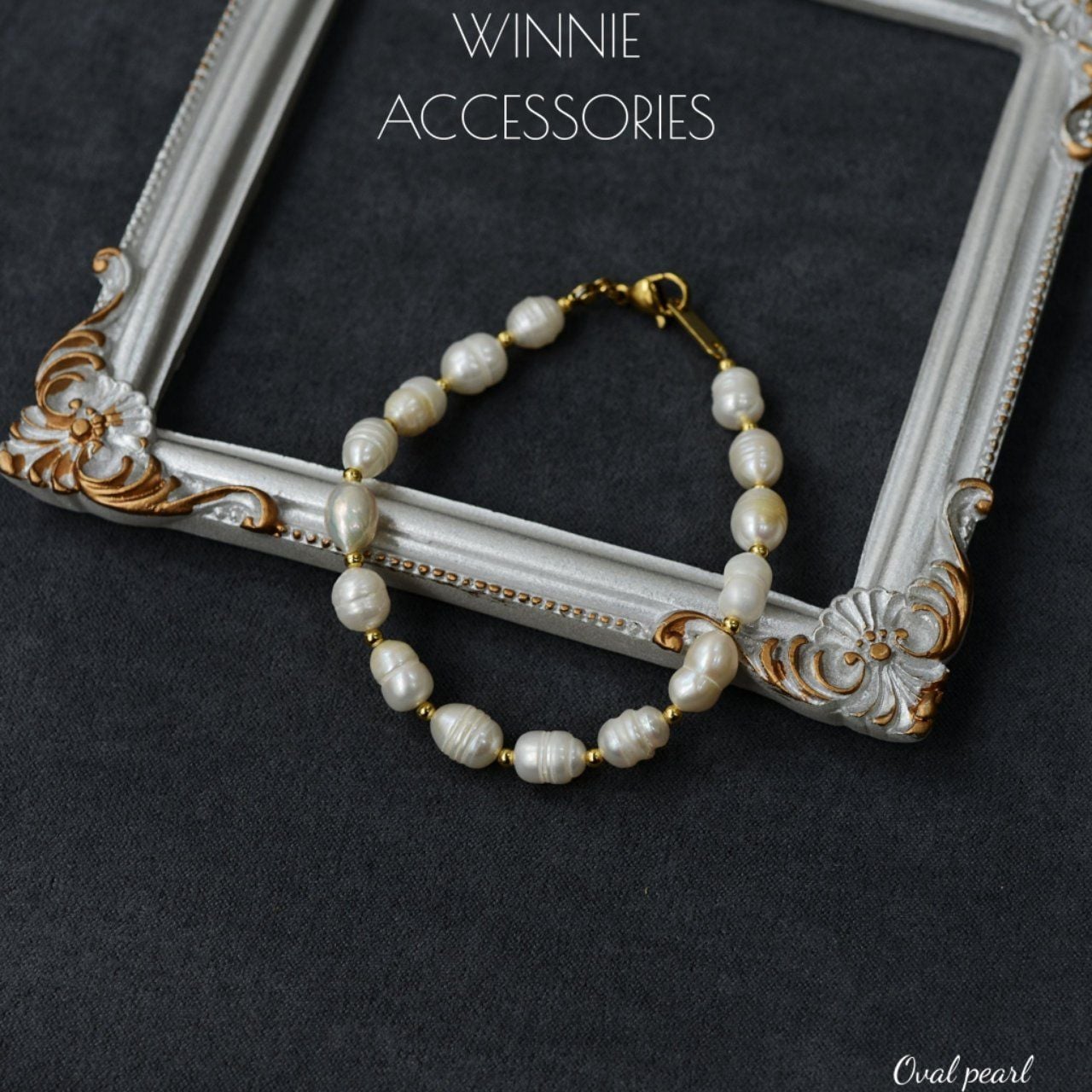  Lắc tay Titan Oval Pearl 