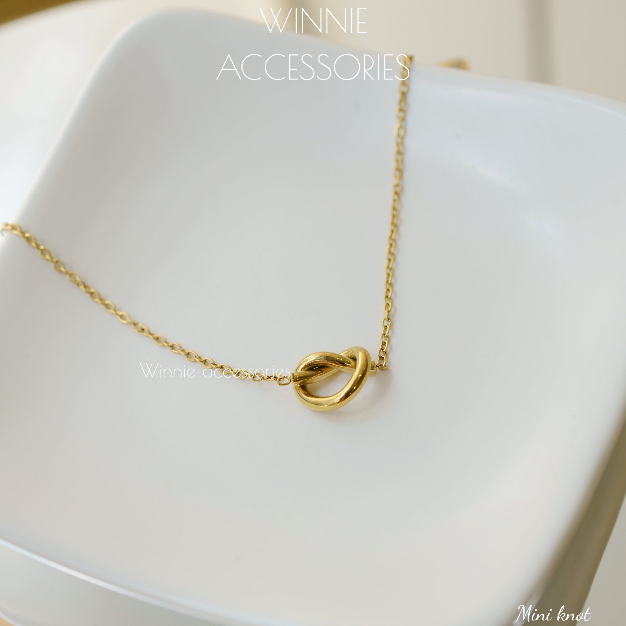  Dây chuyền Titan Mini Knot 