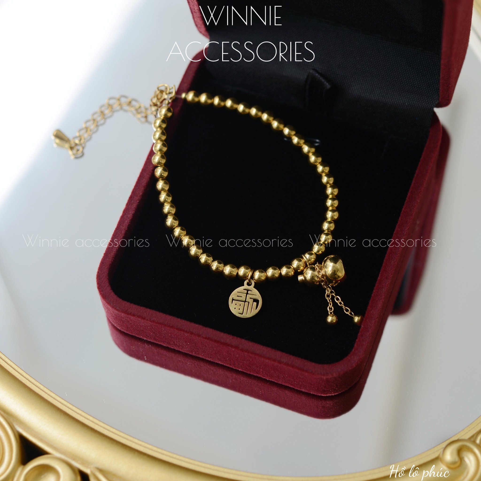  Lắc tay Titan Hồ lô phúc 