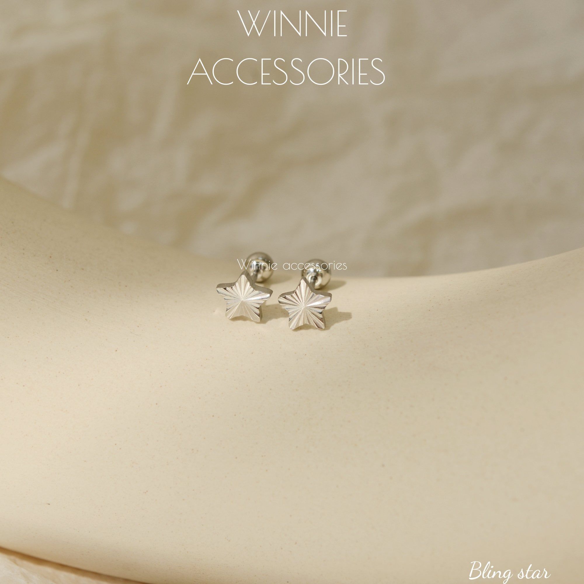  Hoa tai Titan Bling star 