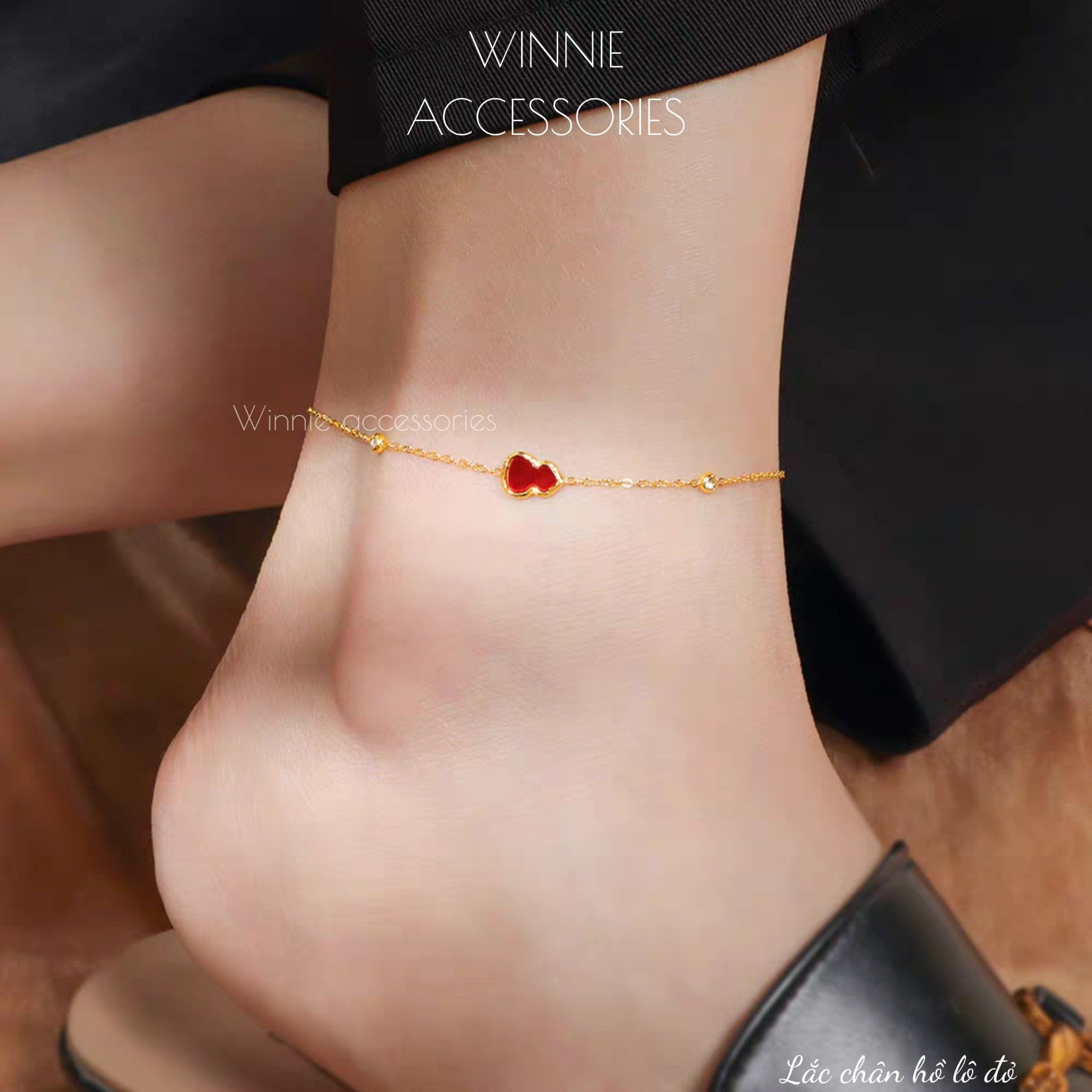  Lắc chân Titan Hồ lô đỏ 