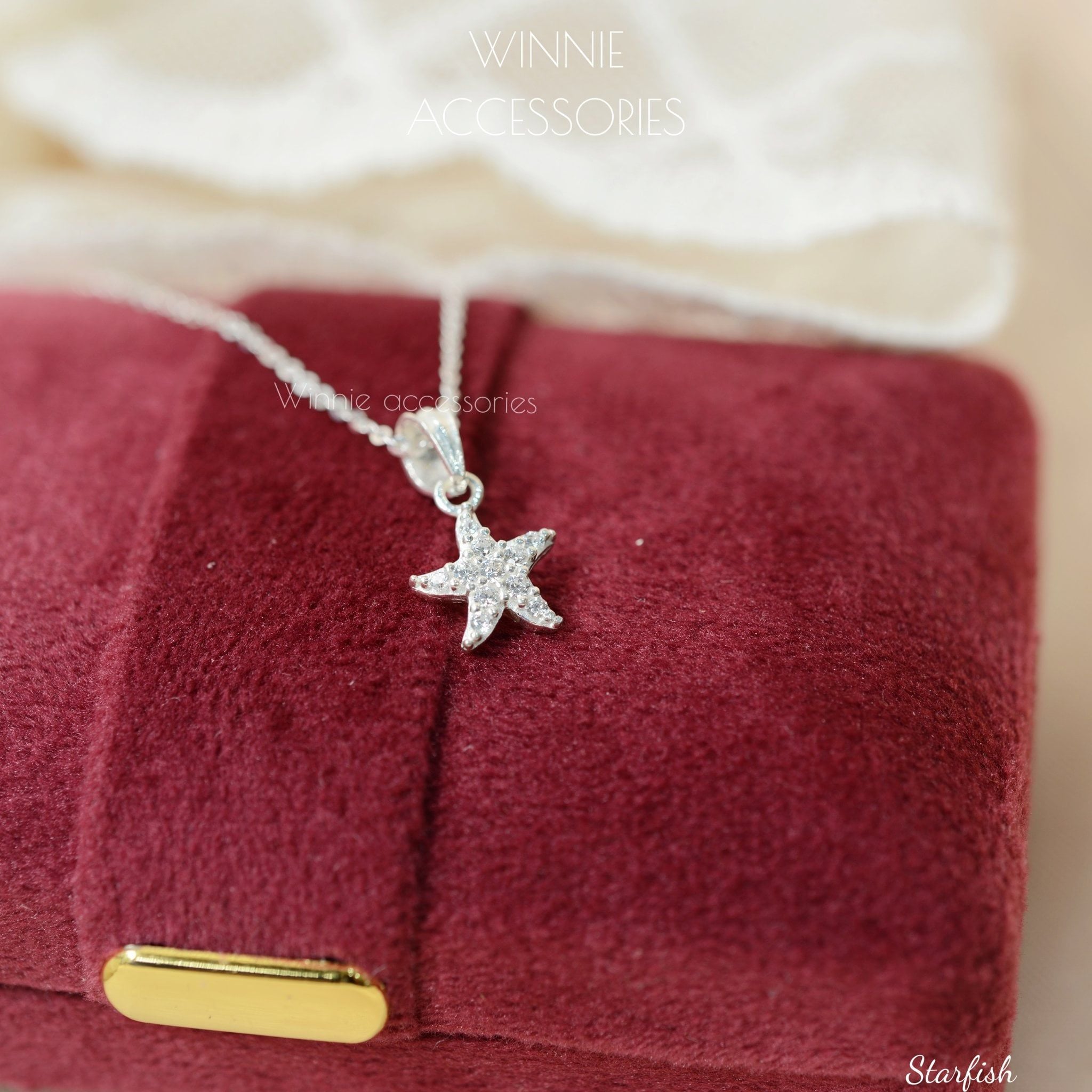  Dây chuyền Bạc S925 Starfish 