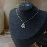  Dây chuyền Bạc S925 Marine leaf 