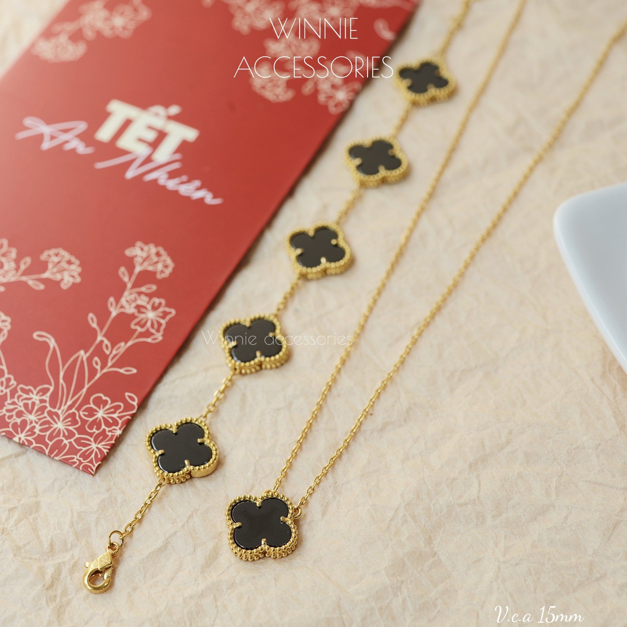  Lắc tay Titan VCA 15mm 