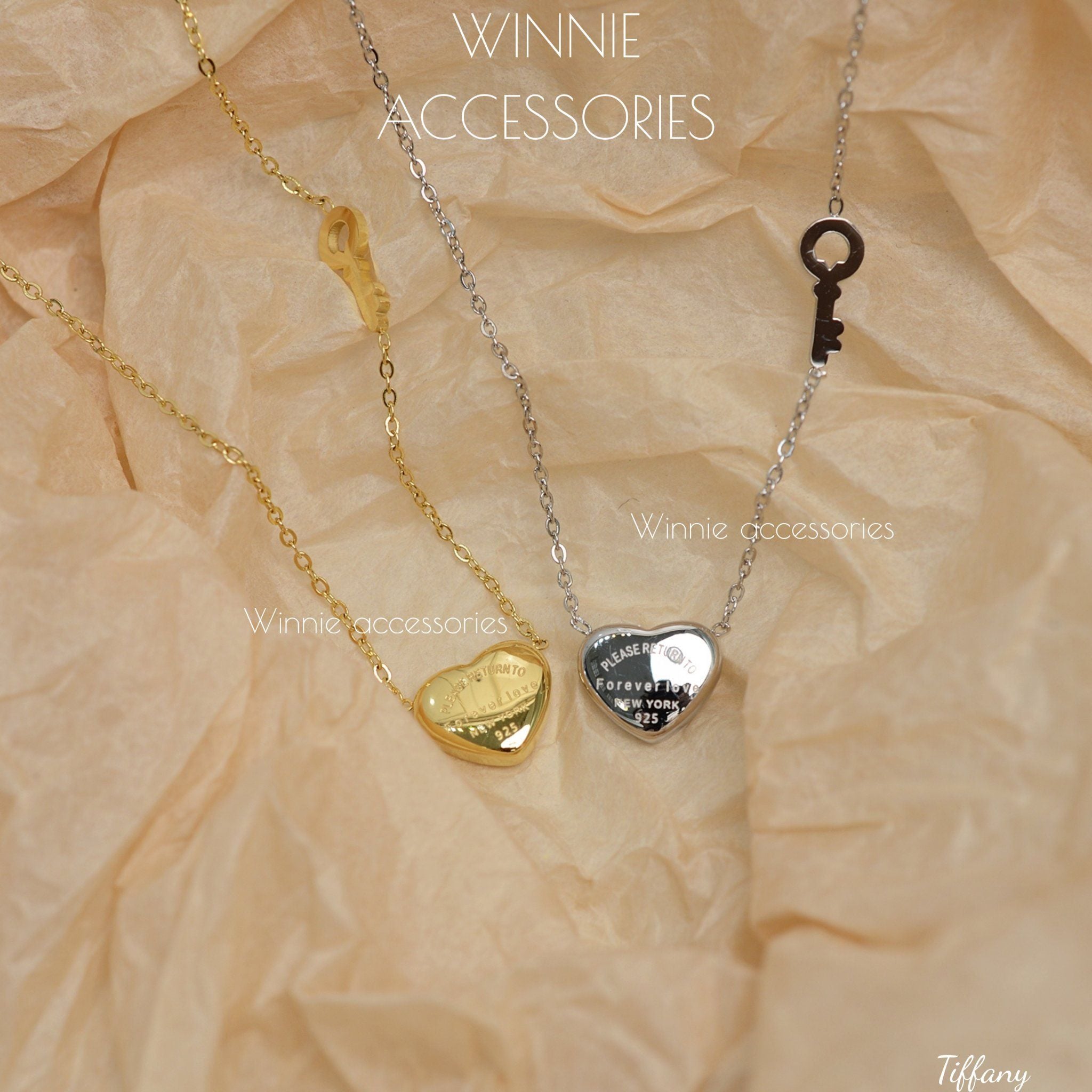  Dây chuyền Titan Tiffany 