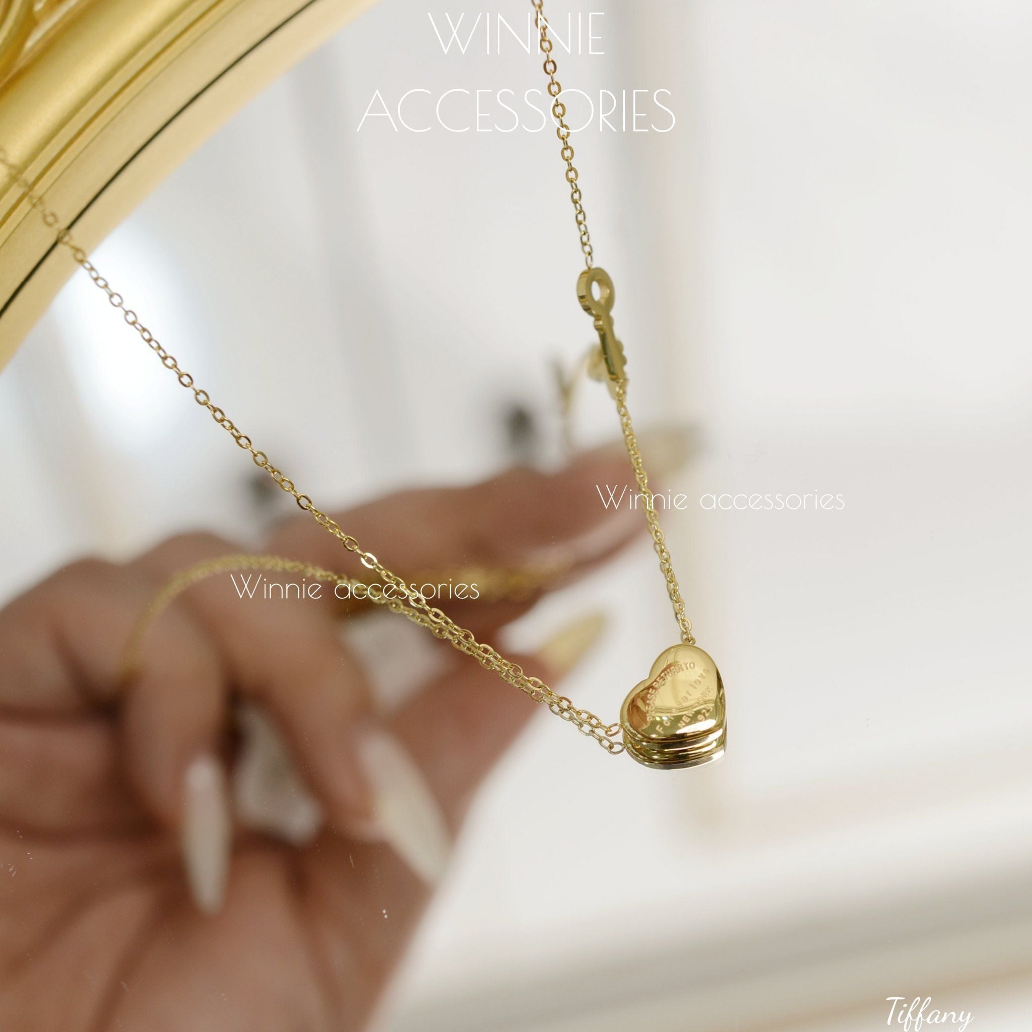  Dây chuyền Titan Tiffany 