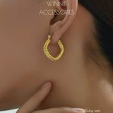  Hoa tai Titan Vuông Xoắn 