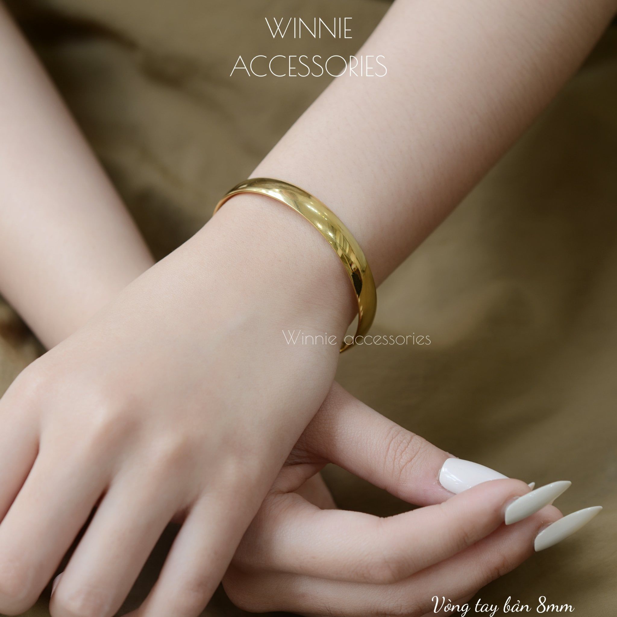  Vòng tay Titan Bản 8mm 