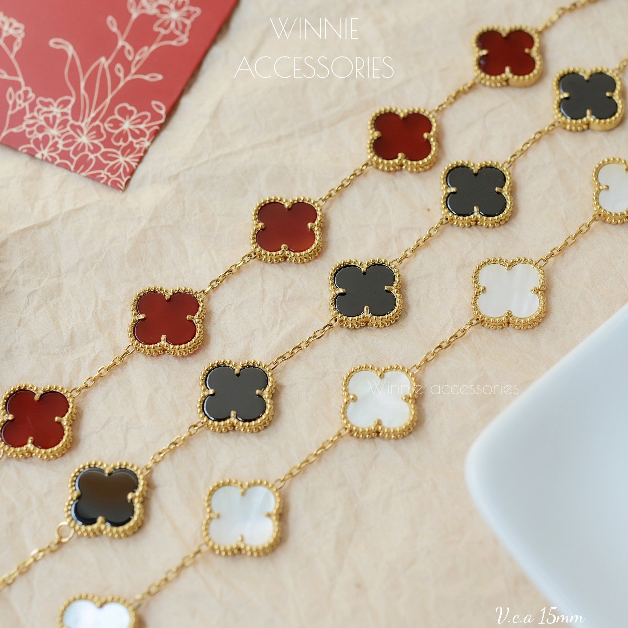  Lắc tay Titan VCA 15mm 