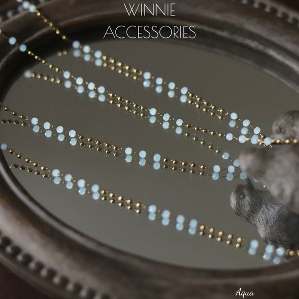  Dây chuyền titan Aqua 