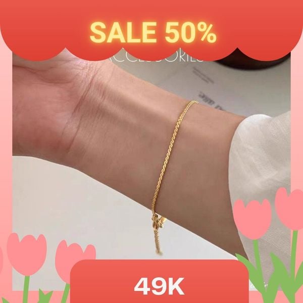  Lắc tay titan SS Chain 