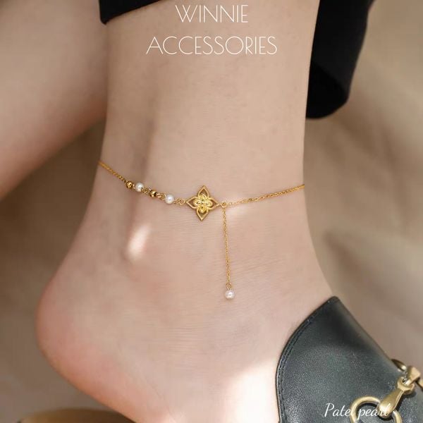  Lắc chân Titan Patel Pearl 